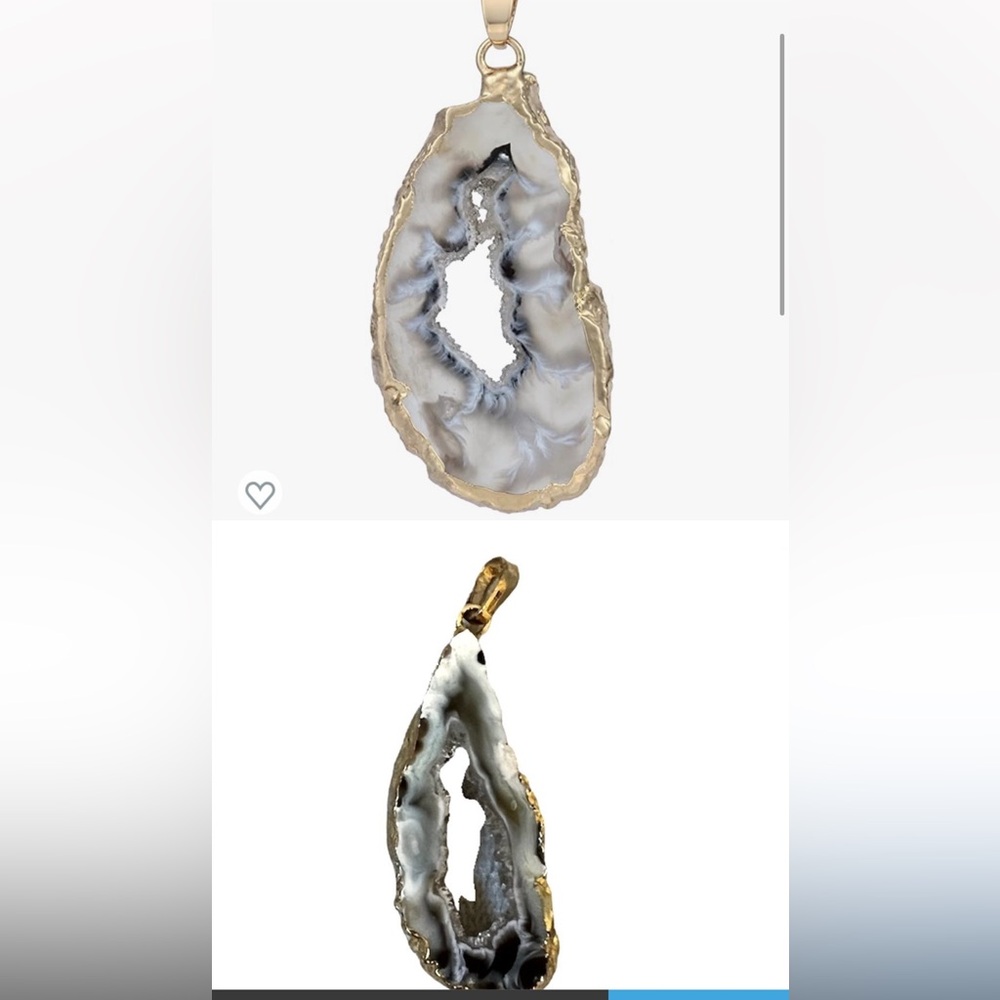 Geode Crystal Pendant